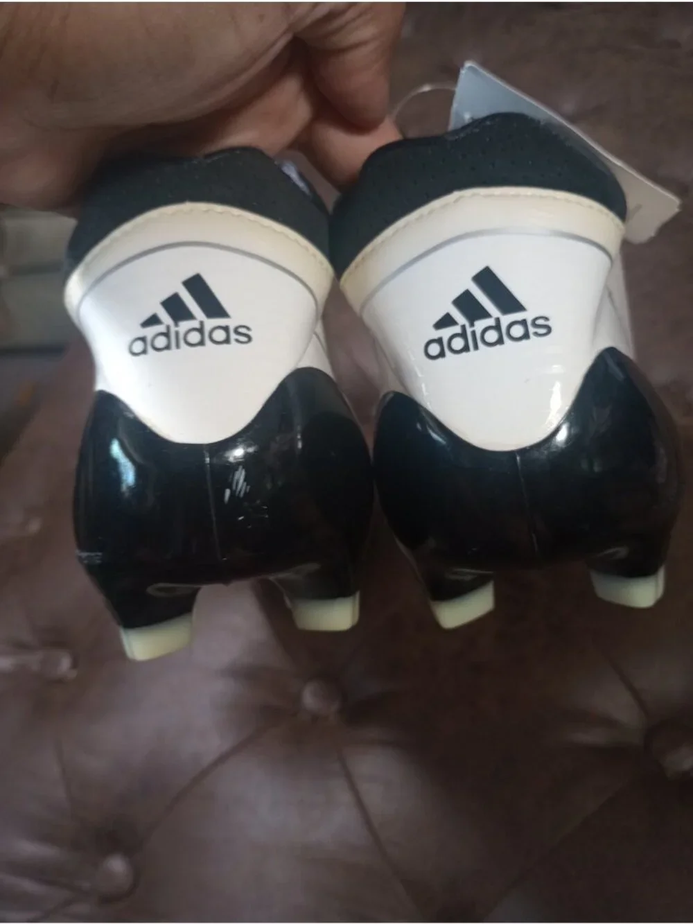 New Black Adidas Adizero 5-Star Soccer/Football Cleats Mens Size 15